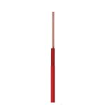 ALAMBRE COBRE No 10 AISLADO ROJO (BOBINA X METROS)