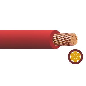 CABLE Cu AIS.LIBRE DE HALOGE. No.12 ROJO FREETOX LSHF