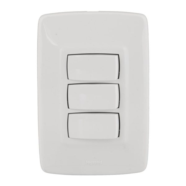 INTERRUPTOR TRIPLE CONMUTABLE - Arquea, Legrand