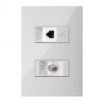 TOMA COAXIAL TV + TELEFONO - Clickme, Legrand