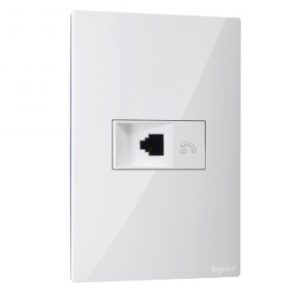 TOMA TELEFONICA SENCILLA AMERICANA - Clickme, Legrand