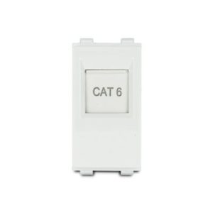 MODULO JACK DATOS RJ45 CAT6 PARA TOMA DE PISO