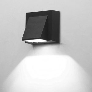 APLIQUE SOLAR PARED 3W 4000K USO EXTERIOR INTEGRADA LED / CARCASA NEGRA