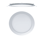 BALA 12" INCRUSTAR T/PANEL LED REDONDO 24W L/BLANCA