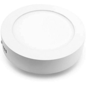 BALA 6" SOBREPONER T/PANEL LED REDONDO 12W L/BLANCA