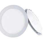 BALA 8" INCRUSTAR  T/PANEL LED REDONDO 18W L/BLANCA