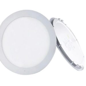 BALA 8" INCRUSTAR  T/PANEL LED REDONDO 18W L/BLANCA