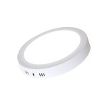BALA 8" SOBREPONER T/PANEL LED REDONDO 18W L/BLANCA