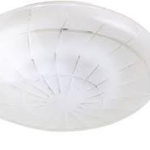 APLIQUE TECHO PADUA P/BLANCO V/OPALINO