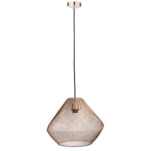 LUMINARIA SUSPENDIDA AFRODITA COBRE 20W 110-240V