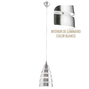 LAMPARA TECHO LUINI I ALUMINIO