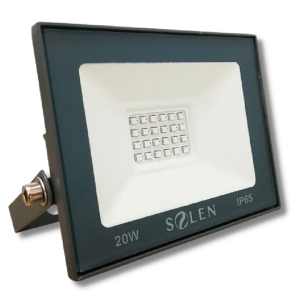 REFLECTOR LED 20W  L/BLANCA 6000k SMD ULTRA-PLANO 85-265V (MULTIVOLTAJE)