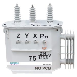 TRANSFORMADOR TRIFASICO EN ACEITE 75 KVA - 13.200/208-120V