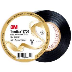 CINTA 3M - TEMFLEX 1700  X 18 MTS NEGRA