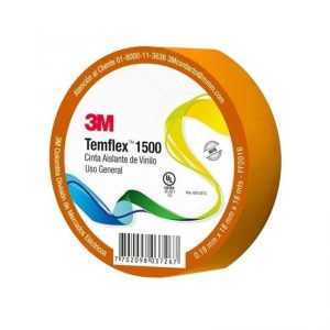 CINTA 3M - TEMFLEX 1500 X 18 MTS NARANJA