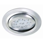 BALA TECHO LED BOMBAY ALUMINIO