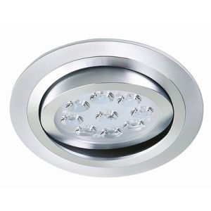 BALA TECHO LED BOMBAY ALUMINIO