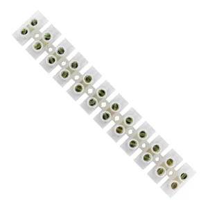 REGLETA PLASTICA 15 AMP BLANCO