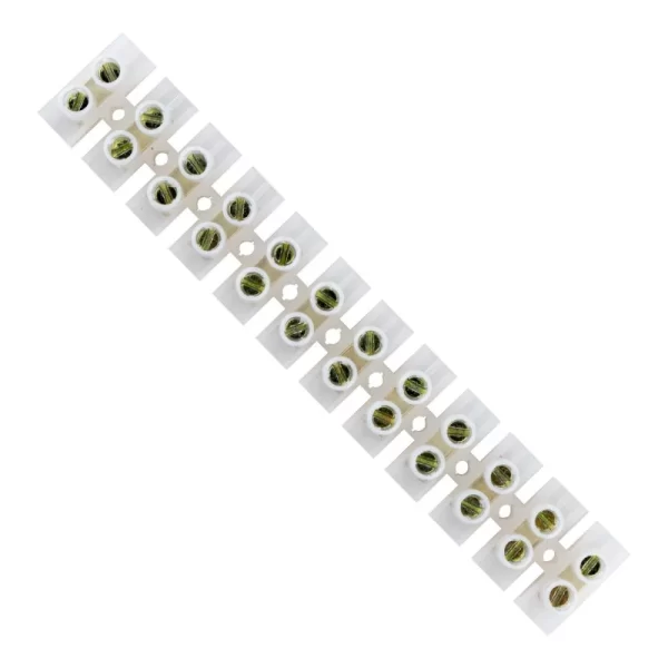 REGLETA PLASTICA 15 AMP BLANCO
