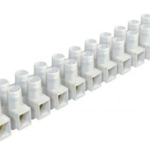 REGLETA PLASTICA 30 AMP BLANCO
