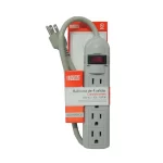 MULTITOMA 4 SALIDAS C/POLO E INTERRUPTOR