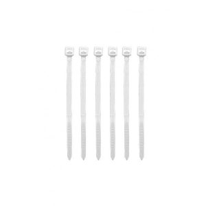 AMARRE PLASTICO 10 CMS BLANCO
