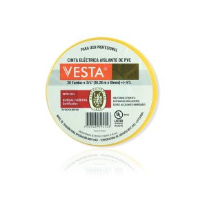 CINTA VESTA-AISLANTE X 15 MTS AMARILLA