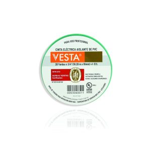 CINTA VESTA-AISLANTE X 15 MTS VERDE