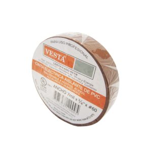 CINTA VESTA-AISLANTE X 15 MTS CAFÉ