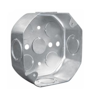 CAJA (PROELECTRICOS) OCTOGONAL GALVANIZADA