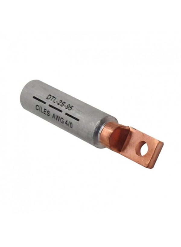 CONECTOR PIN-BIMETALICO CU-AL  4 AWG