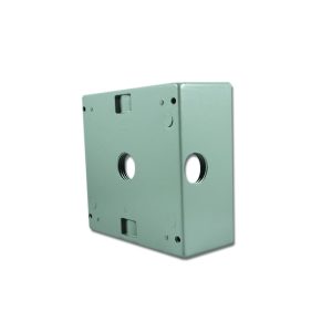CAJA 2400 CUADRADA 1/2" 5 HUECOS 4'' X 4"