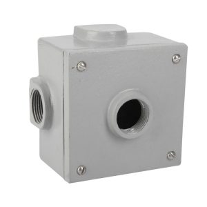 CAJA 2400 CUADRADA 3/4" 5 HUECOS 4'' X 4"