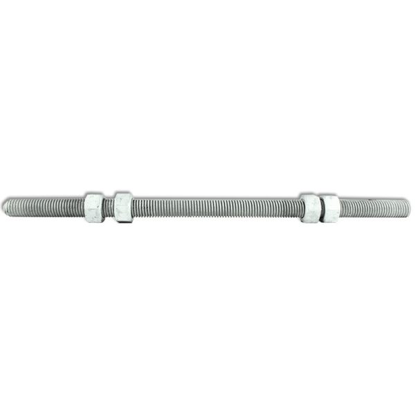ESPARRAGO 5/8" X 14" CON 4 TUERCAS GALVANIZADAS