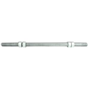 ESPARRAGO 5/8" X 16" CON 4 TUERCAS GALVANIZADAS