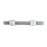 ESPARRAGO 5/8" X 8" CON 4 TUERCAS GALVANIZADAS