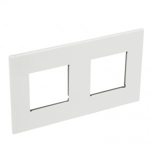 PLACA 2 X 2 CUADRADO BLANCO