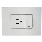 ARTEOR-BLANCO MODULO TOMA S/LLA 2P+T OCUPA 2 ESP.SOPOR.CUAD.
