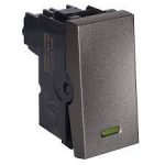 ARTEOR-MAGNESIO INTERRUPTOR CONM. 16A 127V 1 MOD. CUADRADO