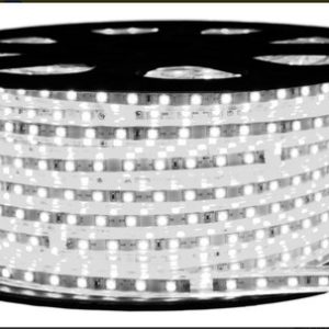 CINTA-BLANCA LED 5050 LED X MTS EXTERIOR 110V Cod:1291A