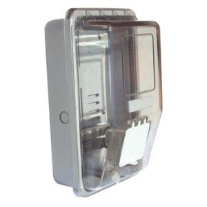 CAJA P/MEDIDOR 1 CUENTA MONOFASICO POLICARBONATO PEQUEÑA
