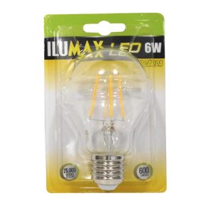 BOMBILLO LED BULBO 6W L/CALIDA E27 25.000H 110-130V