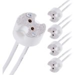 SOCKET HALOGENO BI-PIN REDONDO