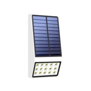 PANEL SOLAR BLANCO 4W 6000K USO EXTERIOR INTEGRADA LED