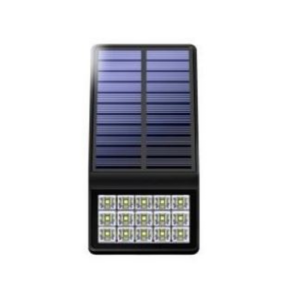 PANEL SOLAR  NEGRO 4W 6000K USO EXTERIOR INTEGRADA LED
