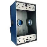 CAJA 5800 RECTANGULAR 3/4" 5 HUECOS 2" X 4"