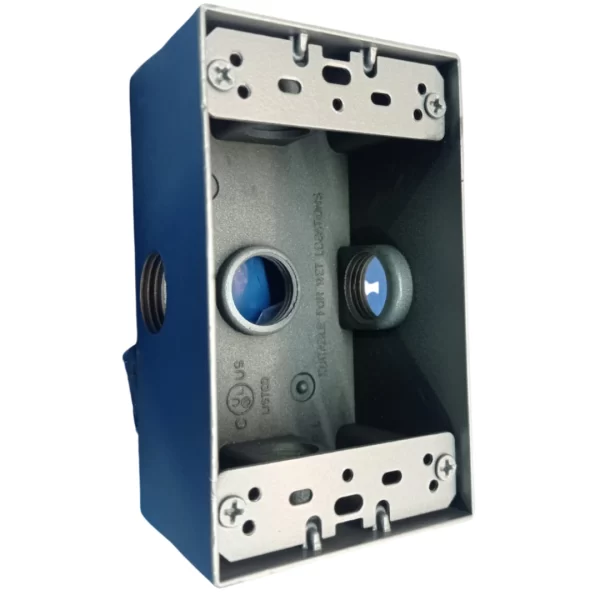 CAJA 5800 RECTANGULAR 3/4" 5 HUECOS 2" X 4"