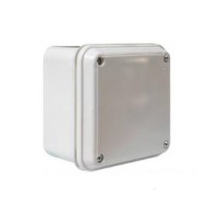 CAJA PLASTICA DE PASO (INDUMA ) 10 X 10 X 7 BLANCA