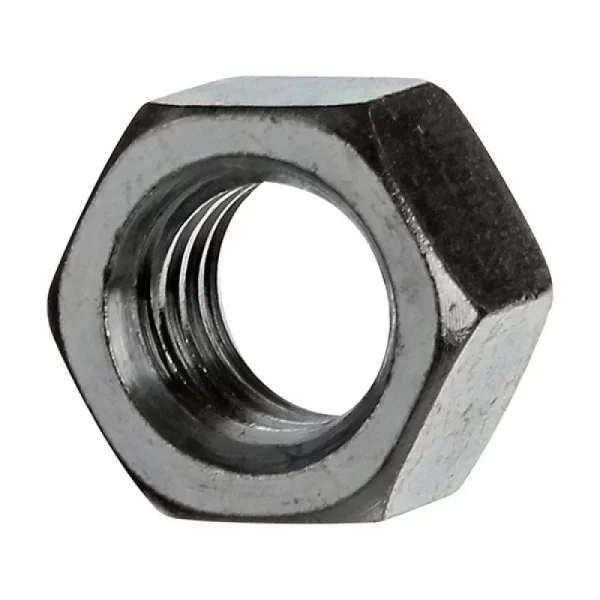 TUERCA HEXAGONAL 1/4 ZINCADA