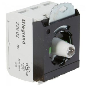 BLOQUE ILUMINADO + 2 BLOQUE NA + ABRAZADERA PARA 3 MODULOS